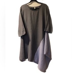 Baba asymmetrical tunic dress